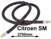 Citroen-DS-11CV-HY - SM, Ölkühlerschlauch komplett. Länge: 2700mm. Temperaturbereich: > 150°C. Druck: > 150