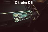 Citroen-DS-11CV-HY - Radio Becker Monza mit Blende, für altes Armaturenbrett Citroen DS, revisiert, 12 Monate 
