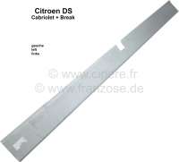Citroen-DS-11CV-HY - Schweller Reparatur Innenblech links. Dieses Blech ist das komplette Stehblech des Schwell