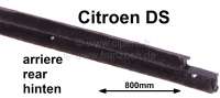 Citroen-2CV - Fensterschachtdichtung (Filz) innen, für die hintere Tür. Passend für Citroen DS. Läng