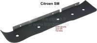 Citroen-DS-11CV-HY - SM, Dichtung links (horizontal-waagerecht), unter der Tür. Incl. Metallhalterung. Passend