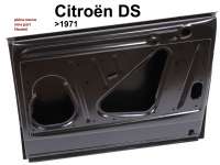 Citroen-DS-11CV-HY - Tür hinten links (Neuteil). Passend für Citroen DS, bis Baujahr 1971 (erhabene Türgriff
