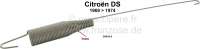 Citroen-DS-11CV-HY - Türfangband, Feder für Türzugband, hintere Türen (aus Edelstahl). Passend für Citroen