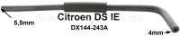 Citroen-DS-11CV-HY - Unterdruckschlauch für den Volllastschalter. Passend für Citroen DS IE (Einspritzer). Au