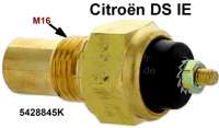 Citroen-DS-11CV-HY - Warnschalter am Zusatzluftschieber (für das Thermometer), passend für Citroen DS IE, ab 