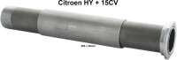 Citroen-DS-11CV-HY - Achse (mit Führungshülse + Mutter), für die oberen Tragarme der Vorderachse. Abmessung 