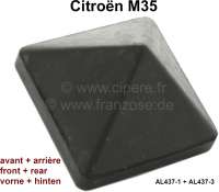 Sonstige-Citroen - M35, Gummianschlag für die Federung. Passend für Citroen M35 (Wankel). Die Vorderachse h