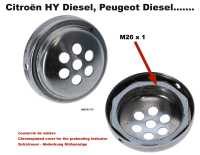 citroen ds 11cv hy zuendung abdeckung verchromt vorglueh anzeige man nennt es P44932 - Bild 1