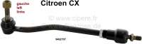 Sonstige-Citroen - Spurstange komplett links. Passend für Citroen CX (Serie 1, ohne Servolenkung). Gewinde: 