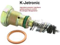Peugeot - K-Jetronic: Systemdruckregler im Mengenteiler (hält den Druck im Krafstoffsystem der K-Je