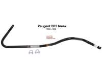 peugeot auspuffanlage p 203 auspuffrohr mitte zweites rohr break P72948 - Bild 1
