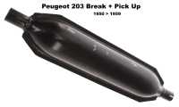 peugeot auspuffanlage p 203 schalldaempfer break pick up P72949 - Bild 1