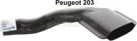 peugeot auspuffanlage p 203 schalldmpfer endstck fr limousine baujahre P72296 - Bild 1