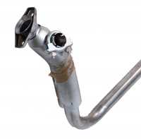 Peugeot - P 204/304, Auspuffrohr vorne (solo Anschluß am Krümmer, nicht doppelt!). Passend für Pe