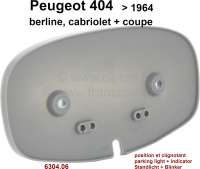 Peugeot - P 404, Dichtung unter der Standleuchte - Blinker. Passend für Peugeot 404 Limousine + Cab
