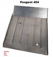 peugeot bodenbleche p 404 bodenblech vorne links einfacher limousine break pick up coupe cabriolet P77842 - Bild 1