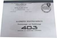 peugeot ersatzteilkataloge p 403 ersatzteilkatalog sprache deutsch nachdruck 538 seiten P78150 - Bild 1
