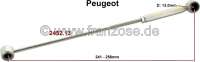 Peugeot - Schaltstange (Verbindungsstange) für die Gangschaltung. Für Kugelkopf: 13,0mm. Gesamtlä