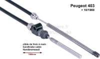 peugeot handbremsseile p 403 handbremsseil 101960 18001755mm langornr483432 P74431 - Bild 1