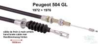 peugeot handbremsseile p 504 handbremsseil hinten gl 72 76 16551130mm links P74113 - Bild 1