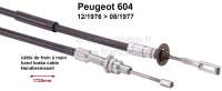 peugeot handbremsseile p 604 handbremsseil 121976 081977 1720mm ornr483462 P74433 - Bild 1