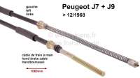 Peugeot - P J7/J9, Handbremsseil, bis 12/1968. 1060mm, links. Or.Nr.483224