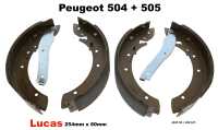 peugeot hinterradbremse hydraulikteile p 504505 bremsbacken hinten system P74516 20260529154234 - Bild 1