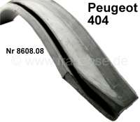 Peugeot - P 404, Kofferraumdichtung unten, quer. Passend für Peugeot 404 Limousine. Or. Nr. 8608.08