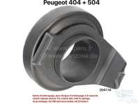 P 404/504, Gummi Unterlage links, für die Metallführung für den Schließkeil  - Zentrierkeil. Passend für Peugeot 404