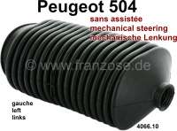 Peugeot - P 504, Lenkmanschette (für mechanische Lenkung), links. Passend für Peugeot 504. Ovale 