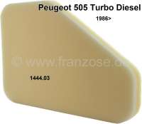 Peugeot - P 505, Luftfilter. Passend für Peugeot 505 2,5 Turbo Diesel , ab Baujahr 1986 (SRDT, GTD)