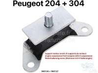 Peugeot - P 204/304, Motorhalterung vorne, unten. Passend für Peugeot 204, Peugeot 304. Für Fahrze
