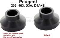 Peugeot - P 203/403, Dichtung (2 Stück) für die Wischerachse. Passend für Peugeot 203, 403 + D3A/