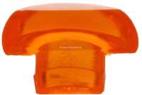Citroen-2CV - Leuchtendeckel halb (Pilzform), Farbe orange. Diese pilzförmigen Leuchten waren an vielen