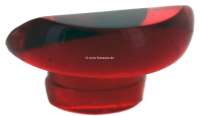 Peugeot - Leuchtendeckel halb (Pilzform), Farbe rot. Diese pilzförmigen Leuchten waren an vielen kl