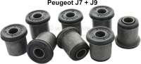 Peugeot - J7, Vorderachs Querlenkerhalterung (Silentbuchse). 8 Stück. Passend für Peugeot J7 + J9.