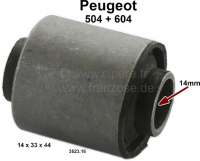 Peugeot - P 504/604, Silentbuchse, für den Querlenker Vorderachse. Passend für Peugeot 504, ab Bau