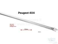Peugeot - P 404, Zierleiste Edelstahl poliert, Peugeot 404. Kotflügel vorne Limousine, Break hinten