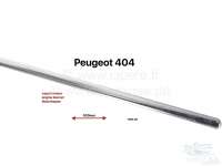 Peugeot - P 404, Zierleiste Edelstahl poliert, Peugeot 404. Motorhaube. Per Stück. Or. Nr. 7966.08