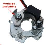 Alle - Ducellier, Kontakt Umbausatz auf elektronischen Zündkontakt. Dieser einfach zu montierend