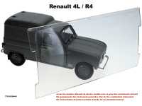 renault armaturenbrett zubehoer bedieninstrumente r4 tachoscheibe armaturenscheibe scheibe kombiinstrument letzte ausfuehrung P88905 - Bild 1