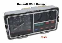 renault armaturenbrett zubehoer bedieninstrumente r5 kombiinstrumet tachometer zusatzinstrumente ausfuehrung veglia erste P85447 - Bild 1