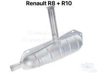 renault auspuffanlage r810 auspuff schalldaempfer langen anschlussstutzen r8 P82445 - Bild 1