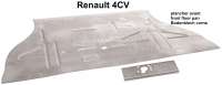 Renault - 4CV, Bodenblech vorne. Passend für Renault 4CV
