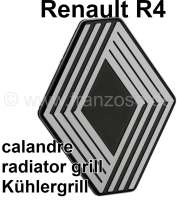 renault embleme r4 emblem kunststoff kuehlergrill P87802 - Bild 1
