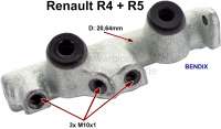 renault hauptbremszylinder r4 zweikreisbremsanlage bremssystem bendix fr r1128 s128 P84075 - Bild 1
