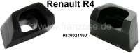 Renault - R4, Gummipuffer für die Kofferraumklappe innen (2 Stück). Passend für Renault R4. Or. N