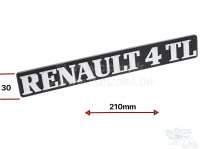 renault kofferraum anbauteile hecktueren r4 tl emblem kunststoff P87909 - Bild 1