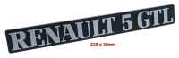 renault kofferraum anbauteile hecktueren r5 emblem 5 gtl kofferraumklappe phase 2 P87975 - Bild 1