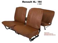 renault komplette sitzbezuege saetze r4 vorne hinten als ersatz P88229 - Bild 1
